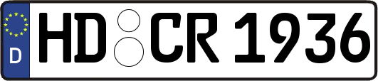 HD-CR1936