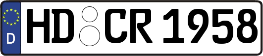 HD-CR1958