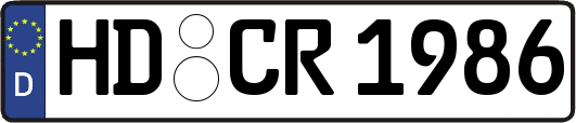 HD-CR1986