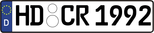 HD-CR1992