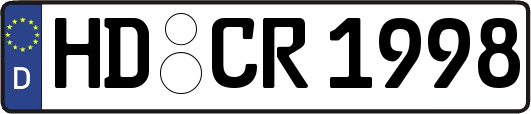 HD-CR1998