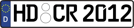 HD-CR2012