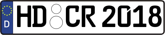 HD-CR2018
