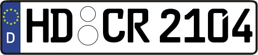 HD-CR2104