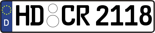 HD-CR2118