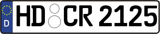 HD-CR2125