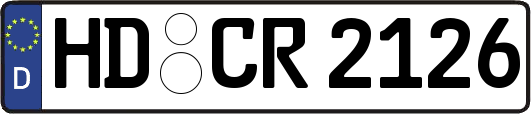 HD-CR2126