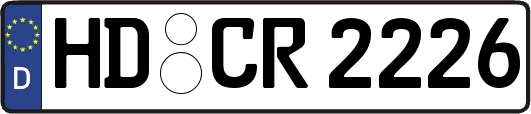 HD-CR2226