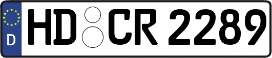 HD-CR2289