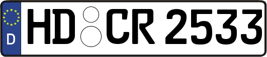 HD-CR2533