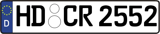 HD-CR2552