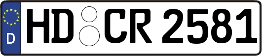 HD-CR2581