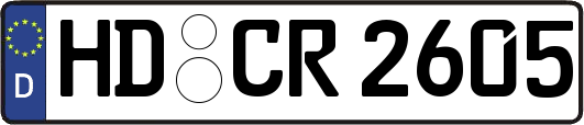 HD-CR2605