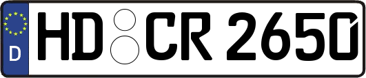 HD-CR2650