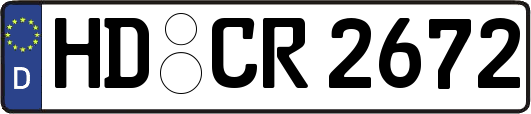 HD-CR2672