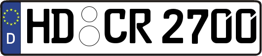 HD-CR2700