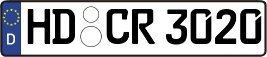 HD-CR3020