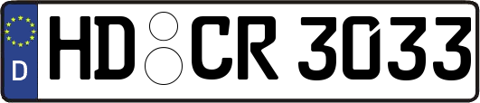 HD-CR3033