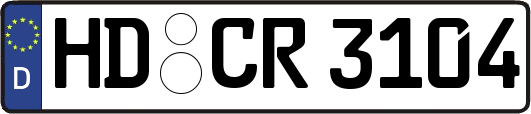 HD-CR3104