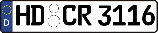 HD-CR3116
