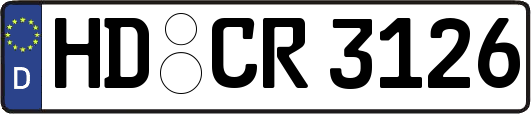HD-CR3126