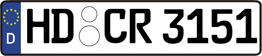 HD-CR3151