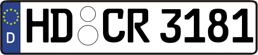 HD-CR3181