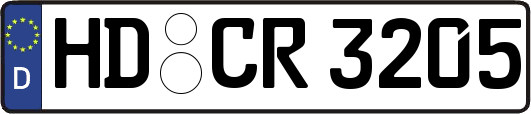 HD-CR3205