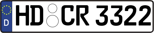 HD-CR3322