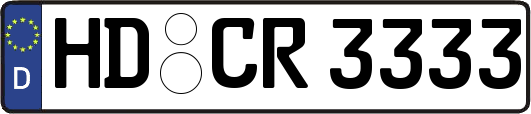 HD-CR3333