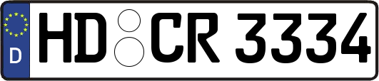 HD-CR3334