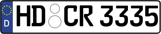 HD-CR3335