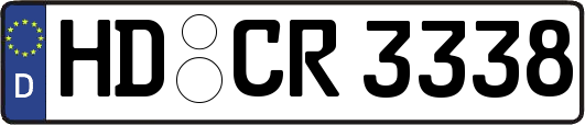 HD-CR3338