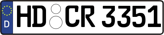HD-CR3351