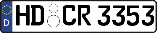 HD-CR3353
