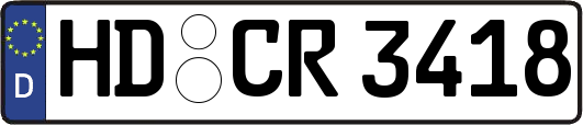HD-CR3418