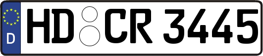 HD-CR3445