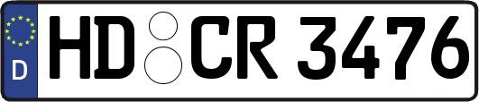 HD-CR3476