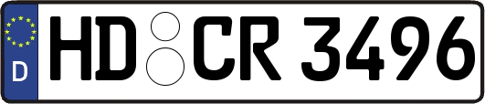 HD-CR3496