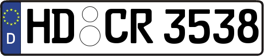 HD-CR3538