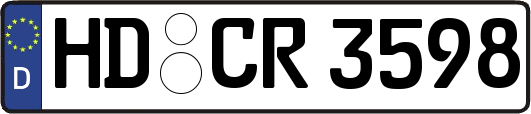 HD-CR3598