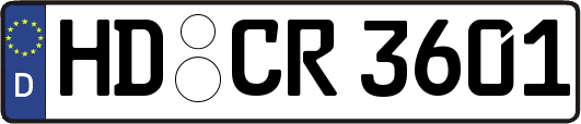 HD-CR3601