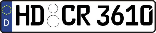 HD-CR3610