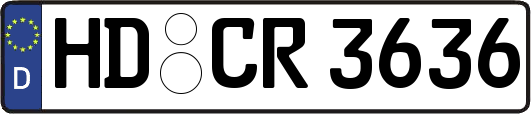 HD-CR3636