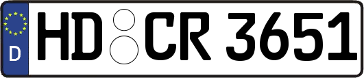 HD-CR3651