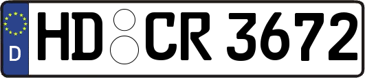 HD-CR3672
