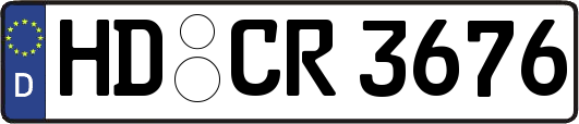 HD-CR3676