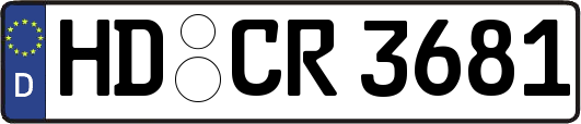 HD-CR3681