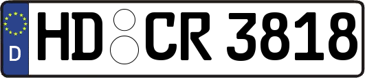 HD-CR3818