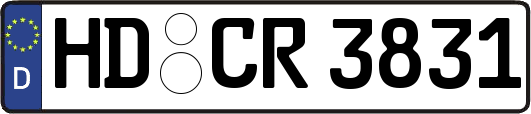 HD-CR3831